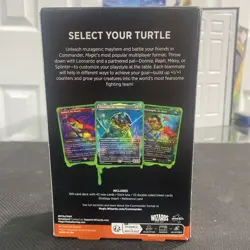 NEW! Deck "Turtle Power" Teenage Mutant Ninja Turtles TMT MTG SEALED! - Image 5