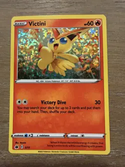 Victini - 5/15 005/015 McDonald's Promos 2022 Holo Pokemon TCG - Image 1