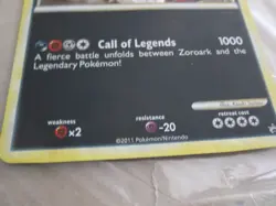 Zoroark and Legendary Pokemon Ex JUMBO Promo 2011 BW Rayquaza Groudon Kyogre - Image 5