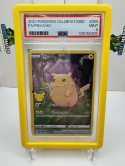 2021 Pokemon Celebrations - Pikachu 005/025 Holo - Image 1