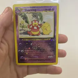Pokemon TCG: Slowking - 14/18 Southern Islands Reverse Holo Trading Card SWIRL - Image 1
