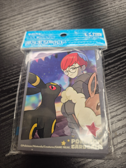 Pokemon TCG Pokemon Center Sleeves Japan Penny & Umbreon 64-Ct New US Seller - Image 1