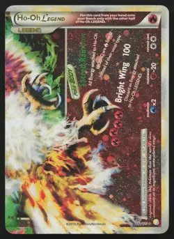 Ho-Oh LEGEND 112/123 LEGEND BOTTOM HeartGold & SoulSilver Pokemon English LP - Image 1