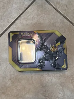 Pokemon EMPTY Pikachu & Zekrom Tag Team Tin - Image 1