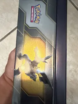 Pokemon EMPTY Pikachu & Zekrom Tag Team Tin - Image 3