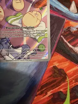 Pokemon TCG Illustration Rare Exeggcute 192/191 Sv08: Surging Sparks Holo NM - Image 4