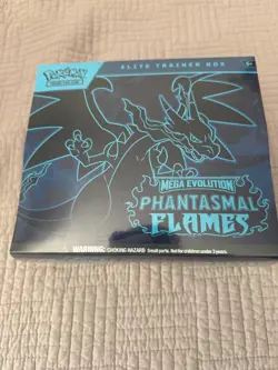 Pokemon Mega Evolution Phantasmal Flames Elite Trainer Box-ETB Factory Sealed - Image 1