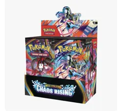 Pokemon Chaos Rising Booster Box New Sealed - Image 1