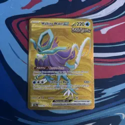 Walking Wake EX 215/162 Pokemon TCG Temporal Forces Gold Hyper Rare English - Image 1