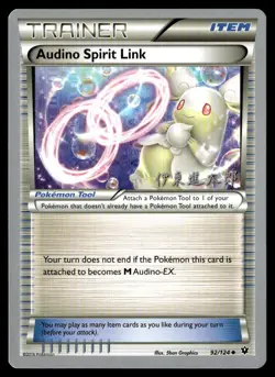 2016 world championships 2016 Audino Spirit Link Uncommon #92 - Image 1