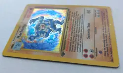 MACHAMP 1ST EDITION HOLO RARE 8/102 POKEMON TCG PLAYED BP - Image 2