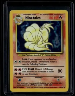 Pokemon TCG Nineties 12/102 Base Set Holo Rare LP - Image 1