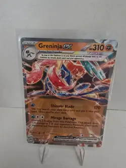 Greninja ex 106/167 Sv06: Twilight Masquerade Holo Pokemon - Image 1