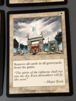 Morningtide X4 Torment Ex Cond See Pics Front/back English MTG - Image 2