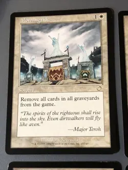 Morningtide X4 Torment Ex Cond See Pics Front/back English MTG - Image 5