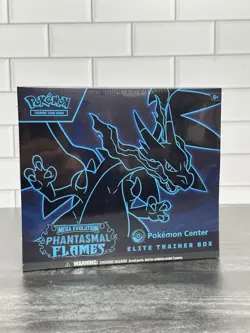 Pokemon TCG: Phantasmal Flames - Pokemon Center ETB Elite Trainer Box SEALED - Image 1
