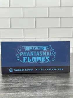 Pokemon TCG: Phantasmal Flames - Pokemon Center ETB Elite Trainer Box SEALED - Image 2