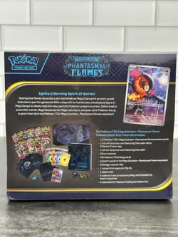 Pokemon TCG: Phantasmal Flames - Pokemon Center ETB Elite Trainer Box SEALED - Image 4