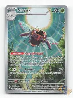 Pokemon TCG - Ninjask 137/132 Near Mint Illustration Rare Mega Evolution - Image 1