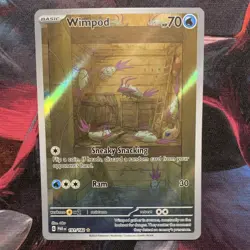 Pokemon TCG Wimpod SV04: Paradox Rift Illustration Rare Holo EN 191/182 70 HP - Image 1
