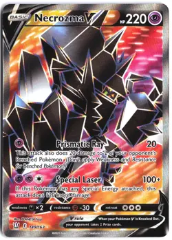 Necrozma V 149/163 Ultra Rare Battle Styles Pokemon NM - Image 1