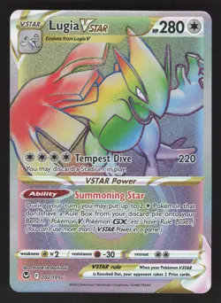 Lugia VSTAR 202/195 Pokemon TCG SWSH12: Silver Tempest NM - Image 1