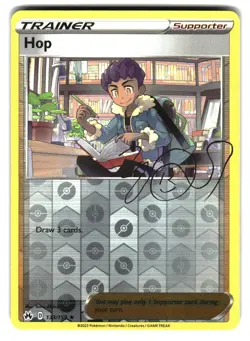 Hop 133/159 Holo Rare Crown Zenith Pokemon Reverse Holo Lightly Played - Image 1