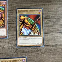 YUGIOH: Exodia the Forbidden One Set 5-card Set LDK2 Common NM - Image 4