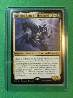 MTG - Ria Ivor, Bane of Bladehold 214/271 - Phyrexia:AWBO - Pack Fresh!! - Image 2