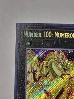 Number 100: Numeron Dragon Secret Rare BLCR-EN084 1st Edition YU-GI-OH! NM (A174 - Image 4