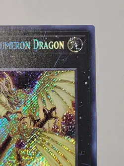 Number 100: Numeron Dragon Secret Rare BLCR-EN084 1st Edition YU-GI-OH! NM (A174 - Image 5