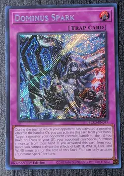 Yugioh - Dominus Spark - Secret Rare - Blazing Dominion 1st Ed. (BLZD-EN077) - Image 1