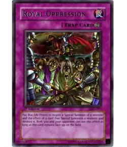 Royal Oppression *1st Edition* LOD-091 Rare Legacy of Darkness Yu-Gi-Oh! TCG - Image 1