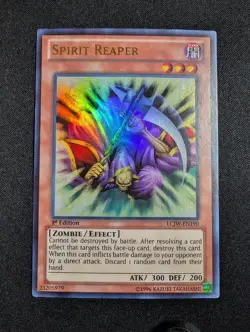 Yugioh - Spirit Reaper LCJW-EN190 1st Ultra Rare MP - Image 1