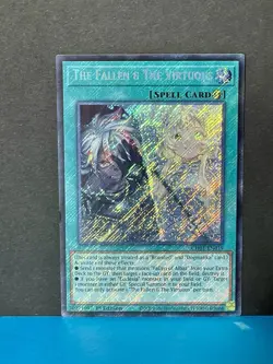 The Fallen & The Virtuous | CH01-EN019 | Secret Rare | HOLO BLEED! | YuGiOh! - Image 1