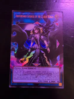 BLGG-EN144 Underworld Goddess of the Close Extended Art Ultra Rare 1st Ed YuGiOh - Image 1