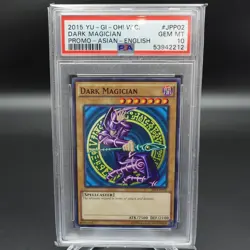 2015 Yu-Gi-Oh! World Championships JPP02 Dark Magician Promo PSA 10 Gem - Image 1