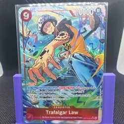 Trafalgar Law OP14-009 SR Alt Art Foil Character 10000 9 Eng One Piece - Image 1