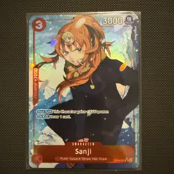 One Piece CCG Sanji Alternate Art OP10-005 SR Royal Blood - Image 1