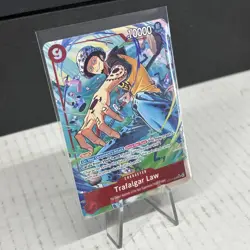 2025 One Piece Trafalgar Law Alternate Art OP14-009 SR The Azure Sea’s Seven Alt - Image 2