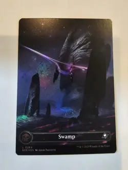 Swamp (0264) (Borderless) Edge of Eternities Foil - Image 1