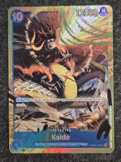 Kaido OP05-118 SEC One Piece TCG Awakening of the New Era Secret Rare English EN - Image 2