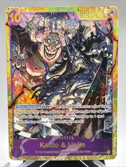 One Piece - Kaido & Linlin - OP08-119 SEC English NM One Piece TCG Two Legends - Image 2
