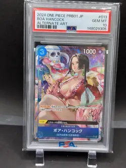 Boa Hancock - One Piece Japanese PRB01 Alternate Art ST03-013 PSA 10 Waifu - Image 1