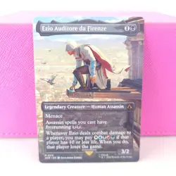 Ezio Auditore da Firenze / Borderless MTG Assassin's Creed Mythic 0113 Non-Foil - Image 1