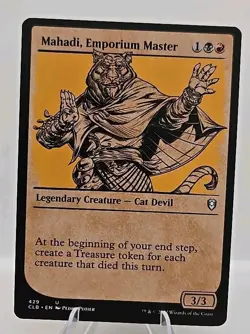 Mahadi, Emporium Master (Showcase) MTG Commander Legends: Battle for Baldur's - Image 1