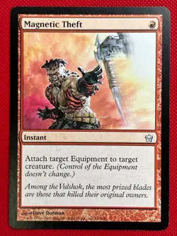 MTG 1X Magnetic Theft X1 Fifth Dawn Magic - SP - Image 1