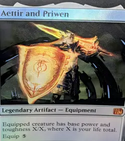 (Foil) Aettir and Priwen (FiN 0253) Final Fantasy MtG NM - Image 2