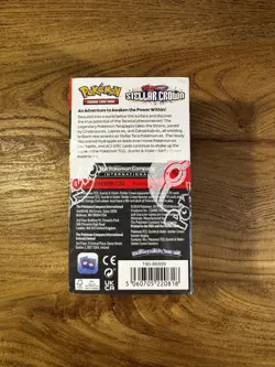 Pokemon TCG Stellar Crown Half Booster Box Sealed | 18 Packs - Image 2