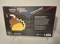 Pokemon TCG Crown Zenith Pikachu VMAX Special Collection sealed, Damaged - Image 2